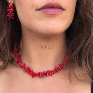 Dangle Kroonluchter Mode Rood Koraal Tak Oorbellen Ketting Armband Set Bedels Natuurlijke sleutelhanger Bedel Zilveren kralen Kwarts Groothandel Goud Kristal 24316