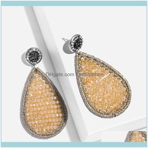 Dangle Lustre Jewelrydesigners Mode Eau Femmes Cristal Bohème Boucles D'oreilles Bijoux Erp26 Drop Livraison 2021 Ubiwc