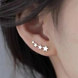 Dangle Chandelier Korean Simple Fashion Stars Ear Cuff Boucles d'oreilles pour les femmes Classic New Jewelry