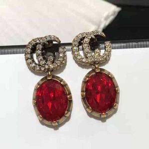 Dangle Chandelier nouvelles boucles d'oreilles BRASS Brilliant Diamonds pour femmes Jewel Fine Jewelry vente accessoires