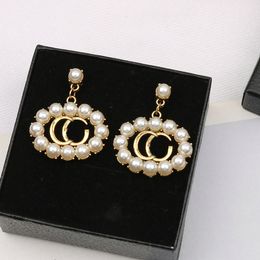 Sangle Diamond 12 Brand Style Stud Designer Boucles d'oreilles bijoux Femmes Femmes de mariage Cadeaux