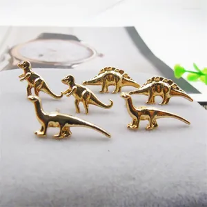 Dangle Oorbellen 12 Sets/partij Leuke Dinosaurus Oorbel Sets Voor Vrouwen Tiny Animal Sieraden Geschenken