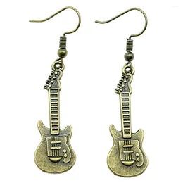 Boucles d'oreilles en peluche 1pair composants de guitare bijoux de fabrication de bijoux