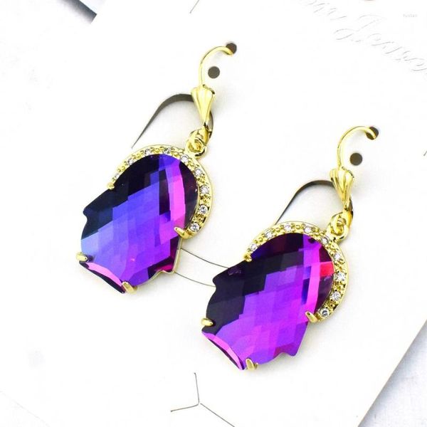 Pendientes colgantes 2023 moda cristal CZ encantador lindo diseño de pingüino para mujer chica regalo de cumpleaños mujer Bijou