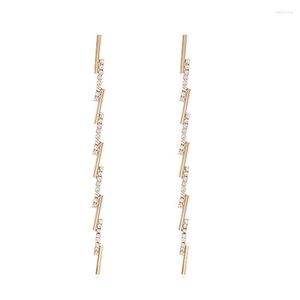 Boucles d'oreilles pendantes 2023 longue chaîne gland pour femmes Original à la mode bijoux de mode faisant Bijoux Femme Kolczyki