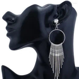 Boucles d'oreilles pendantes 20 paires/lot bohème géométrique goutte femme mariage Vintage métal gland boucle d'oreille femme Punk déclaration bijoux