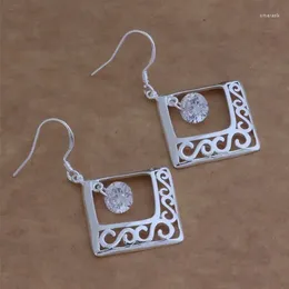 Boucles d'oreilles pendantes AE106, bijoux tendance, vente en gros, Yi est un carré de luminosité immature/betajwaa Bfgajwna