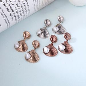 Boucles d'oreilles pendantes bohême Vintage or/cuivre/argent couleur goutte boucle d'oreille pour femmes bijoux accessoire à la main