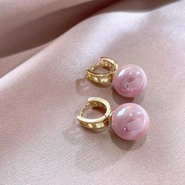 Pendientes colgantes CAOSHI Joyería de boda para mujer con circonita brillante Elegantes accesorios de perlas de imitación para fiesta de ceremonia de compromiso