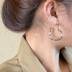 Bengelen oorbellen em190 schattige hart vierkante legering druppel earring cadeau persoonlijkheid sieraden groothandel