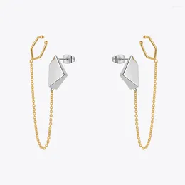 Boucles d'oreilles pendantes ENFASHION 3D météorite boucles d'oreilles pour femmes couleur or bijoux de mode Pendientes noël en gros E221432