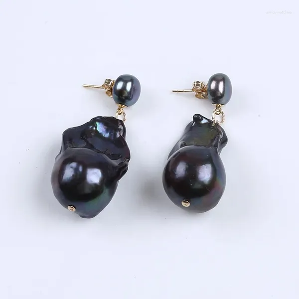 Boucles d'oreilles en peluche