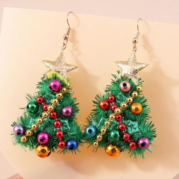 Boucles d'oreilles pendantes à la mode, mélange de Styles, goutte de joyeux noël pour femmes, arbre cerf, bijoux cadeaux de l'année du père noël