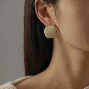 Boucles d'oreilles en peluche de mode Resin Boucle d'oreille pour femmes bijoux de mariage Boho Élégant déclaration acrylique brillant