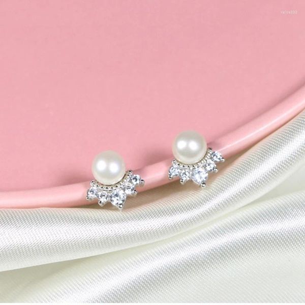 Boucles d'oreilles pendantes en argent Sterling 925, bijoux fins, corbeau de luxe, perle, cadeaux de mariage pour femmes