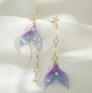 Dangle Boucles D'oreilles Fish Bowl Personnalité En Métal Pièce Pendentif Creux Grand Pour Les Femmes Cadeau Bijoux Boucle D'oreille