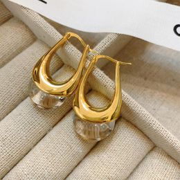 Boucles d'oreilles pendantes en métal irrégulier de couleur raisin pour femmes, Design Simple, cadeau exquis pour jeune fille, accessoires de mariage, beaux bijoux