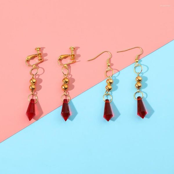 Dangle Boucles D'oreilles Japonais Anime Tokyo Revengers Boucle D'oreille Accessoires Trèfle Oreille Pendentif Dorp Pour Hommes Femmes Cosplay Bijoux Cadeaux En Gros