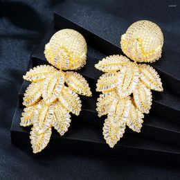 Boucles d'oreilles Kellybola pour femmes, pendentif de luxe, grande goutte, pour mariage, quotidien, bijoux Surper, Noble, magnifique, haute qualité