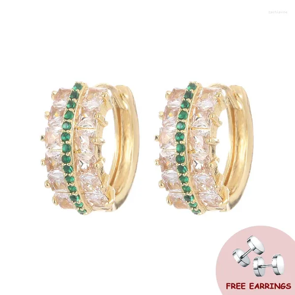 Boucles d'oreilles en peluche de style coréen avec zircon gemmestone 925 bijoux en argent pour engagement de mariage Ornement de fête de mariée en gros