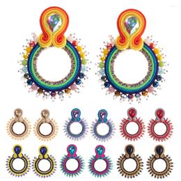 Boucles d'oreilles pendantes KPacTa, vente en gros, mode dames, conception découpée en forme de soleil, pendentif, bijoux de fête pour filles, vente en gros, 2024