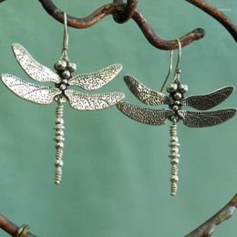 Dangle Oorbellen Damesmode Vintage Grotere Dragonfly Dames Elegante Sieraden Accessoires