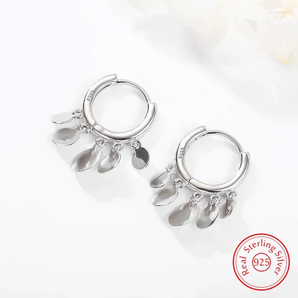 Boucles d'oreilles en peluche 925 Bijoux de mode en argent sterling