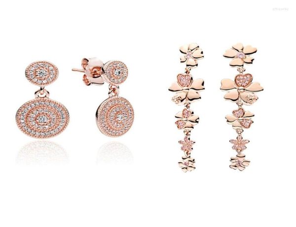 Boucles d'oreilles en peluche lr rose gold curie Circle Personnalité rétro Fashion Women 2022 TREND GLAMOR GOOD GOOD South Corée Styl52976129218273