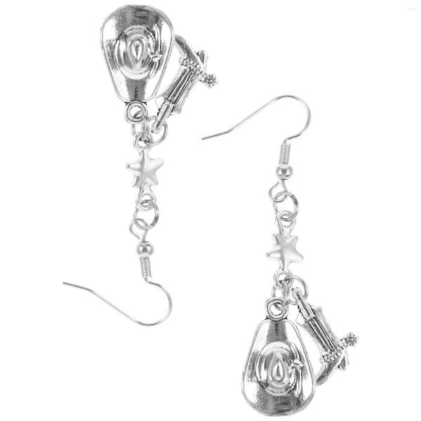 Boucles d'oreilles en peluche maquette accessoires de costumes bottes de chapeau Pendent pour femmes alliages de mode suspendus