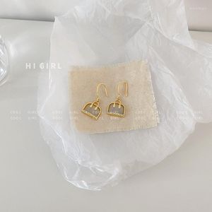 Bengelen oorbellen opaaltas hanger kleine mode temperament eenvoudige oorhaak vrouwelijke trendy sieraden