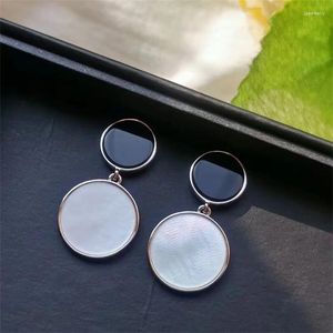 Boucles d'oreilles pendantes en argent S925, glands exagérés pour femmes, mode luxe léger comme cadeau pour petite amie et amie