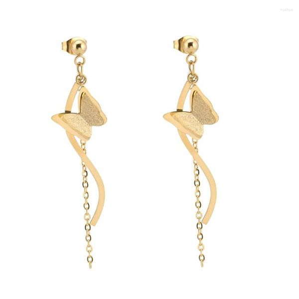 Boucles d'oreilles pendantes SDA pour femmes, 3 couleurs au choix, bijoux Brincos, cadeaux féminins à la mode, bijoux d'été pour dames