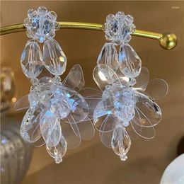 Boucles d'oreilles en pente