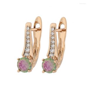 Boucles d'oreilles pendantes petit mignon 2023 tendance suspendu Micro cire incrustation zircon cubique Style coréen fille luxe fête bijoux