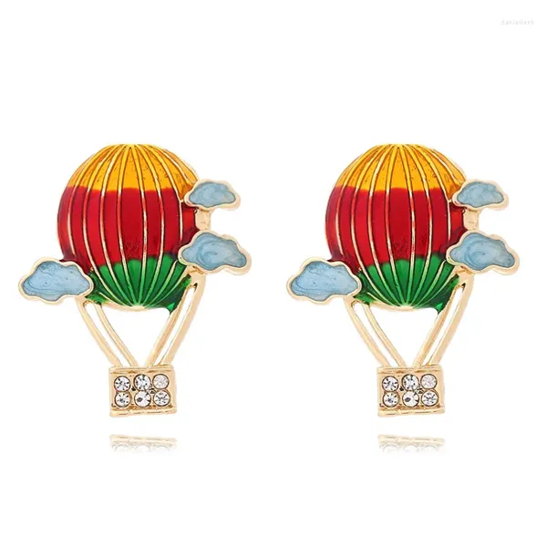 Boucles d'oreilles pendantes, bijoux mignons et colorés en forme de ballon à Air