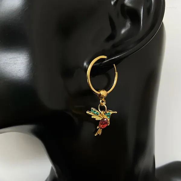 Boucles d'oreilles en pente douce Fonds Fashion Bird Hoo