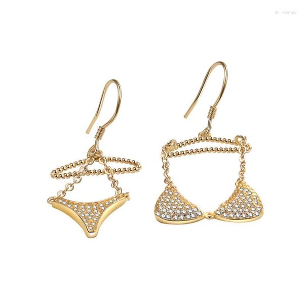 Boucles d'oreilles pendantes sous-vêtements pendentif simple clous d'oreille drôle Cool Bikini Drop 40GB