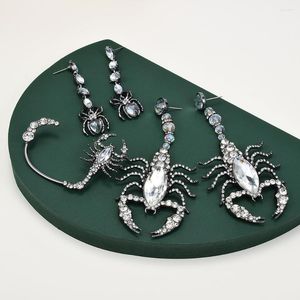 Dangle Oorbellen Vintage Crystal Punk Animal Scorpion Spider Drop Party Sieraden Accessoires Voor Vrouwen Groothandel