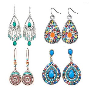 Dange oorbellen Water Drop Fashion Style Pendant Vintage Earring Jubileum Geschenkkleding Unique Ear Hook Set Party Sieraden Gebruik