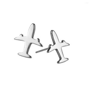 Boucles d'oreilles pendantes ZST0039, dernière conception, boucles d'oreilles géométriques mignonnes en acier inoxydable, mode en forme d'avion, bijoux féminins, 2023