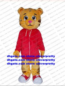 Costume de mascotte de tigre Daniel, tenue de personnage de dessin animé pour adulte, Costume de propagande d'entreprise, enseignement de la petite enfance CX035