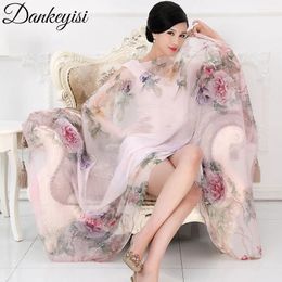 DANKEYISI Soie Naturelle Mode Bandana Foulards De Luxe Femmes Marque Foulard En Soie Femme Châle Haute Qualité Impression Hijab Design De Luxe 240106