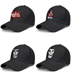 Danzig Designs Misfits Fiend Skull noir hommes et femmes casquette de baseball design designer golf cool ajusté personnalisé unique chapeaux classiques G4380977