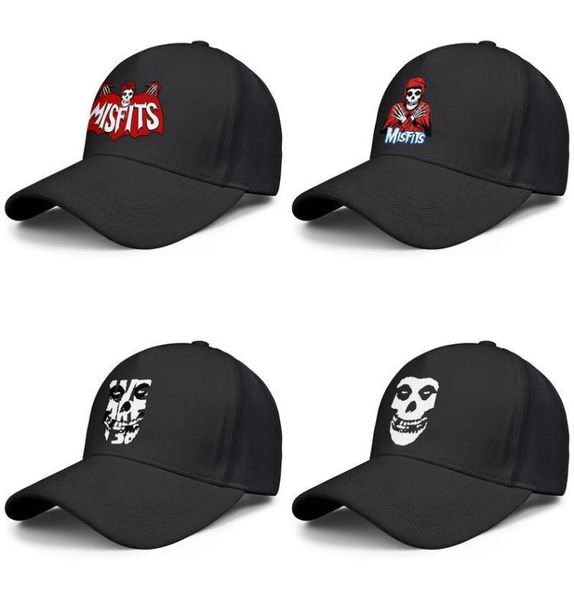 Danzig Designs Misfits Fiend Skull noir hommes et femmes casquette de baseball design designer golf cool ajusté personnalisé unique chapeaux classiques G4930918