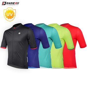 DAREVIE maillot de cyclisme hommes UV Protect Pro 2021 plus récent 5 couleurs maillots de cyclisme pour hommes été respirant Cool vêtements de cyclisme H1020