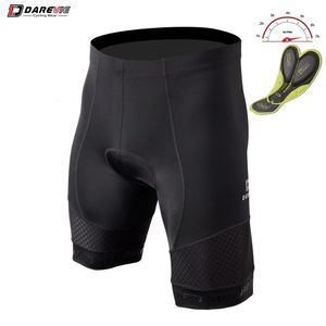 Darevie Mens Shorts à vélo 3D Gel Cushion Bicycle Shorts 6 heures Course Mens Bicycle Pro ciclisme Shorts Road Bicycle 240425