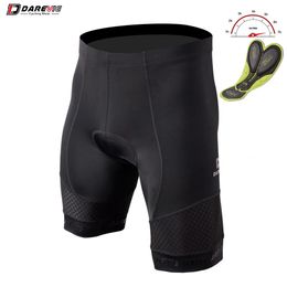 Darevie Mens Cycling Shorts 3d Gel Pad Cycling Shorts 6 heures Ride Mens Cycling Bretelle Pro Ciclismo Shorts Road Cycling 240410