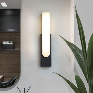 Darhyn moderne résine mur LED lumière salon salle de bain applique or blanc noir vert métal chambre lampe maison déco lampes