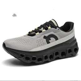 Gris foncé / lame noire baskets Marathon Mens Chaussures décontractées Race Tranier Trend Cushion Athletic Running For Men Footwear 39