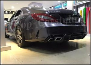 Donkergrijs Glanzend snoep Vinyl CAR WRAP FILM met luchtkanaal METALLIC Gunmetal grijze sticker Auto styling Afmeting 152x20mRoll7921798